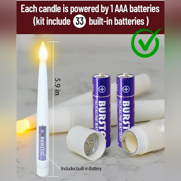 32pcs Floating Candles with Wand Magic Hanging Candles - Picture 4 of 11